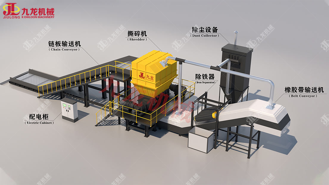 PVC管料撕碎機(jī)